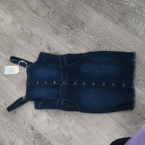 Nwt jean dress.